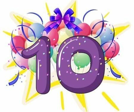 Привітання з днем народження 10 років: своїми словами, в прозі, у віршах, картинки та листівки