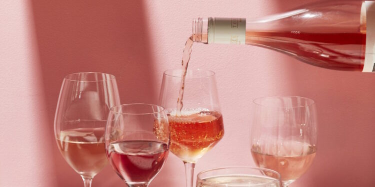 о розовом шампанском