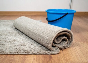 Готовим ковёр к химчистке