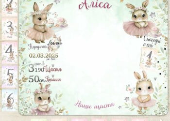 Іменні подарунки для немовлят