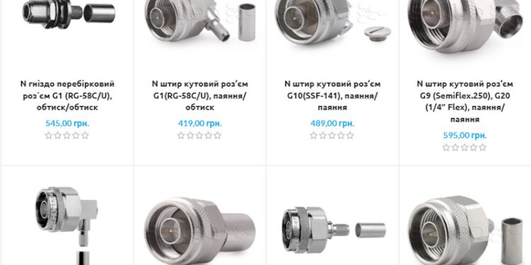 N-роз’єми в радіочастотних системах