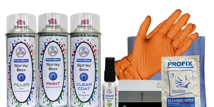 Краска в баллончиках для автомобиля