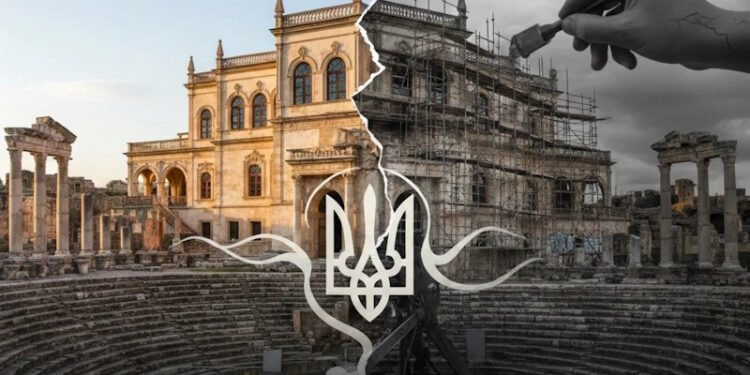 Концептуальне зображення культурної спадщини Криму.