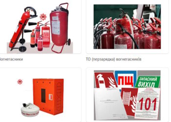 Вогнегасники для об’єктів різного типу
