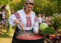 приготування борщу на природі