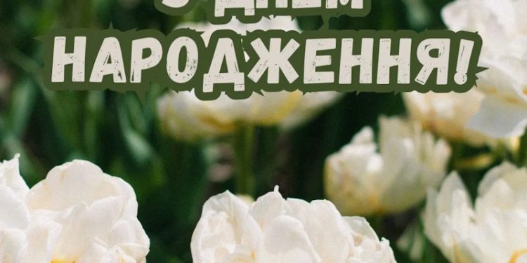 дружині на день народження